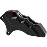 HAWG HALTERS LHSAB6013 Hawg Halters 6-Piston Caliper - Front - Black - 13" Lhsab6013