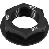 WORKS CONNECTION 24370 Works Connection Steering Stem Nut - Black - Yamaha 24-370