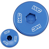 Works Connection Engine Plug - Blue - Kawasaki 24-620