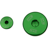 Works Connection Engine Plug - Green - Kawasaki 24-623