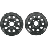 ITP 1222862014B Itp Delta Steel Wheel - Rear - Black - 12X7 - 4/137 - 2+5 1222862014B