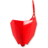 UFO HO04686070 Ufo Front Number Plate - Cr Red Ho04686-070