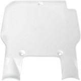 UFO KA02720047 Front Number Plate - White Ka02720047