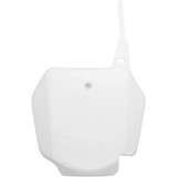 UFO SU03968041 Front Number Plate - White Su03968-041