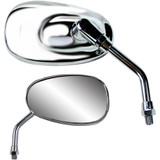 Parts Unlimited Mirror - Mini - Chrome