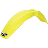 UFO SU03925102 Front Fender - Fluorescent Yellow Su03925-102
