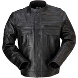 Z1R 2810-3760 Z1R Deagle Leather Jacket - Black - Xl