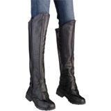 Z1R Women'S Half Chaps - Black - 2Xl/3Xl