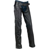 Z1R Women'S Sabot Chaps - Black - Xs