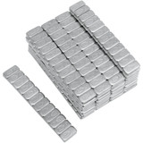 K&L Supply Wheel Weights - Rectangle - Adhesive Stick-On - Chrome - 360 Pack 32-8087