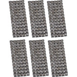 K&L SUPPLY 323499 K&L Supply Wheel Weights - Square - Adhesive Stick-On - Chrome - 360 Pack 32-3499