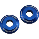 MOOSE RACING W164302L Moose Racing Fast Wheel Spacer - Rear - Blue - Yamaha W16-4302L