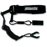 Atlantis Lanyard With Whistle - Kawasaki/Polaris/Wet Jet - Black A2109Pfw