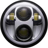 Custom Dynamics 5.75" Headlamp - With Mounting Ring - Chrome Pg-575-C