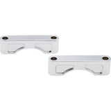 KLOCK WERKS KWFS010102C Klock Werks Hugger Front Fender Mounting Blocks - For 21" Wheels - Chrome Kwfs-01-0102-C