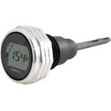 Koso North America Oil Dipstick Gauge - Silver Ba053111