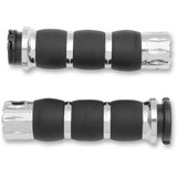 AVON GRIPS AIR93RIV Avon Grips Grips - Rival Velvet Air - Chrome Air-93-Riv