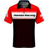 FACTORY EFFEX 2385302 Factory Effex Honda Team Pit Shirt - Red/Black/White - Medium 23-85302