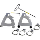 MEMPHIS SHADES MEK2059 Memphis Shades Road Warrior Trigger-Lock Mounting Kit - Polished - Xl Mek2059