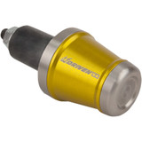 Driven Racing Bar End Weight - Stainless Steel/Gold Dbew-Ss-Gd