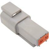 Namz Deutsch Receptacle - 2 Pin - Gray Dr-2G