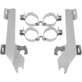 MEMPHIS SHADES MEK1904 Memphis Shades Batwing Trigger Lock Mounting Kit - Vtx 1800 - Polished Mek1904