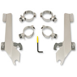 Memphis Shades Batwing Trigger Lock Mounting Kit - Kingpin - Polished Mek1927 Memphis Shades Batwing Trigger Lock Mounting Kit - Kingpin - Polished Mek1927