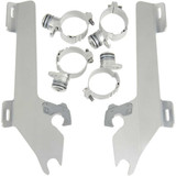 MEMPHIS SHADES MEK1953 Memphis Shades Batwing Trigger Lock Mounting Kit - Raider - Polished Mek1953