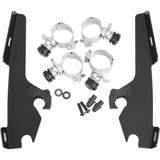 Memphis Shades Batwing Trigger Lock Mounting Kit - Vt 750/1100 - Black Mek1957 Memphis Shades Batwing Trigger Lock Mounting Kit - Vt 750/1100 - Black Mek1957