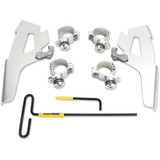 MEMPHIS SHADES MEK2021 Memphis Shades Fats/Slim Trigger Lock Mounting Kit - Vegas - Polished Mek2021