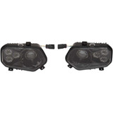 MOOSE UTILITY 1003355PU Moose Utility Led Headlight - Rzr800/900 - Black 100-3355-Pu