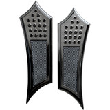 Accutronix Front Floorboards - Extended - Black - Drilled - Instigator - Chief Fbf91-Dib