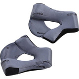 ICON 0134-2788 Icon Airflite Cheek Pads - Hydradry - Gray - Medium