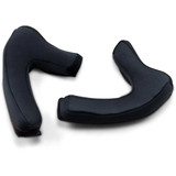Z1R 0134-2612 Z1R Road Maxx Cheek Pads - Black - Xl