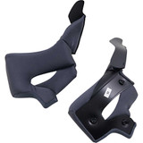 Z1R 0134-2685 Z1R Warrant Cheek Pads - Black - Medium