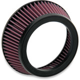 LA CHOPPERS LAXXXFLG La Choppers Replacement Air Filter - Red - La Choppers/Affliction Air Cleaners - Dyna/Softail/Touring/Trike La-Xxxflg