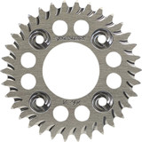 Vortex Aluminum Sprocket - Silver - Rear - 34 Tooth 206-34