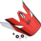 ARCTIVA 0132-1456 Arctiva Rise Visor Kit - Cambio - Black/Red