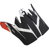 Z1R Child Rise Visor Kit - Flame - Red