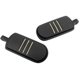 RIVCO PRODUCTS MV137MB Rivco Products Custom Footpegs - Matte Black Mv137Mb