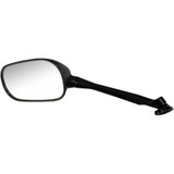 EMGO 2087102 Emgo Mirror - Side View - Rectangle - Black - Left 20-87102