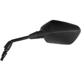 EMGO 2035282 Emgo Mirror - Side View - Polygon - Black - Left 20-35282