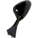 EMGO 2035252 Emgo Mirror - Side View - Cat Eye - Black - Left 20-35252