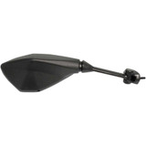 EMGO 2049301 Emgo Mirror - Side View - Polygon - Black - Right 20-49301