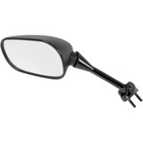 EMGO 2043032 Emgo Mirror - Side View - Rectangle - Black - Left 20-43032