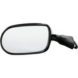 Emgo Mirror - Side View - Oval - Black - Left 20-55202