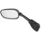 EMGO 2080572 Emgo Mirror - Side View - Rectangle - Black - Left 20-80572