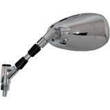 Emgo Mirror - Side View - Oval - Chrome - Left 20-57932