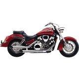 Cobra Chrome Slashcut Mufflers 1176Sc