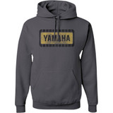 Yamaha Apparel Yamaha Retro Hoodie - Charcoal - Large Np21S-M1971-L